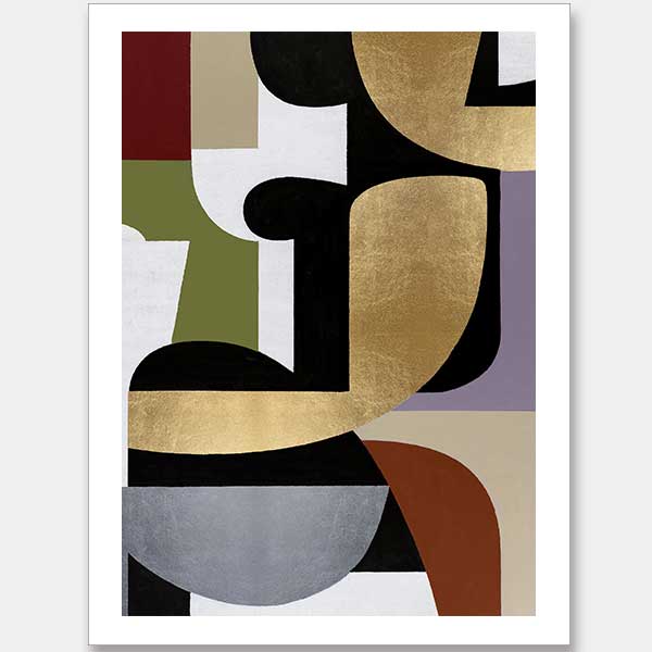 Converging II Unframed Art Print