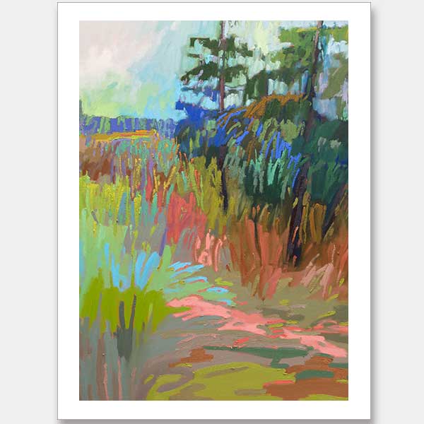 Out There Unframed Art Print