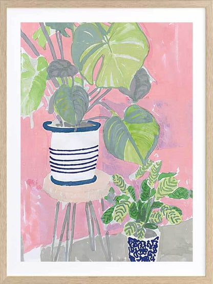 Potted Still Life Framed Art Print