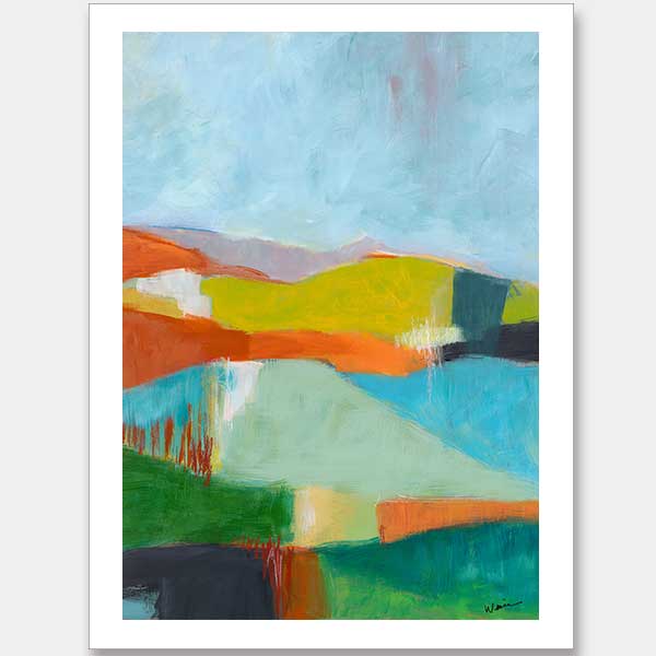 North Bay Hills Unframed Art Print