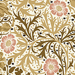 Material: Paste the Wall | Smooth Matte Finish - Sample: Not required, thank you - Wall Height: 2.4 metres | 7.8 feet - Wall Width: 2.4 metres | 7.8 feet - Wallpaper Colour: Woodland Fronds Golden